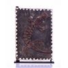 African Baule Wood Crocodile Door, Ivory Coast. Pr