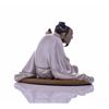 Image 4 : Vintage Chinese Shiwan Kiln Pottery Figure of a Se
