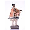 Image 2 : Chinese Paper Mache Traveling Warrior Doll. Estima