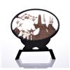Image 1 : Chinese Handmade Cork Carving of a serene landscap