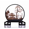 Image 2 : Chinese Handmade Cork Carving of a serene landscap