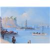 Image 2 : Mid-Century Painting Signed Nicolas. Beautiful