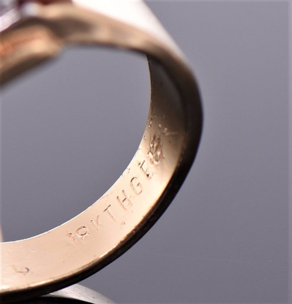 18kt Gold Heavy Gold Electroplate Ring Markings 18kt-gold-heavy-gold-electroplate-ring-markings