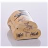 Image 2 : Persian Camel Bone Enamel Painted Box With Horse A