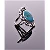 Image 2 : OYU, Native American Blue Turquoise Sterling Silve
