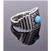 Image 2 : Native American Sleeping Beauty Turquoise Sterling
