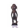Image 1 : Oceanic Polychrome Wood Carved Sculpture With Cowr