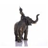Image 2 : Vintage Mahout Elephant Rider, Gilt Bronze With En