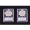 Image 2 : Two Morgan Silver Dollars, 1889-P NGC MS64, 1900-O NGC