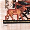 Image 2 : "Pharoah Archery" Egyptian Papyrus With COA, Delta