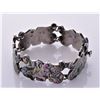 Image 2 : Sterling Silver Abalone shell bracelet Estimated m