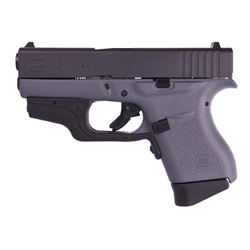 GLOCK G43 G3 GRAY 9MM 6+1 3.39" LASER TWO 6RD MAGAZINES
