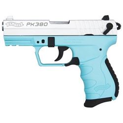 WALTHER ARMS PK380 380 ACP ANGEL BLUE 3.6"