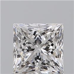 GIA/PRINCESS/F/VVS1/0.9ct