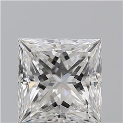 GIA/PRINCESS/F/VVS1/0.9ct