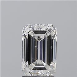 GIA/EMERALD/G/SI1/2.1ct