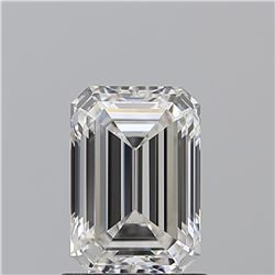GIA/EMERALD/E/VVS1/1.08ct