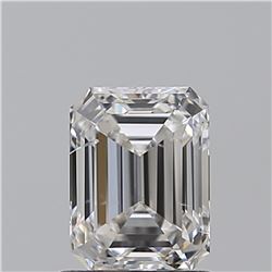 GIA/EMERALD/F/SI2/1.01ct
