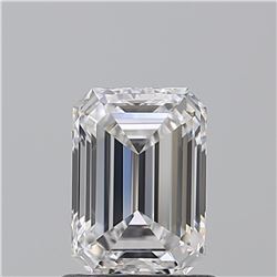 GIA/EMERALD/D/VVS1/0.9ct