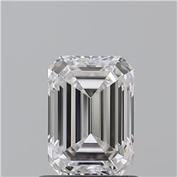 GIA/EMERALD/D/VVS2/0.9ct