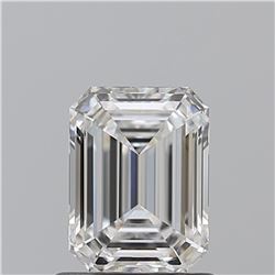 GIA/EMERALD/D/VS1/0.9ct