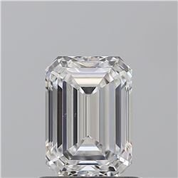 GIA/EMERALD/D/VS2/0.9ct