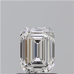 GIA/EMERALD/E/VVS1/0.83ct