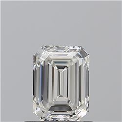 GIA/EMERALD/G/VVS1/0.75ct