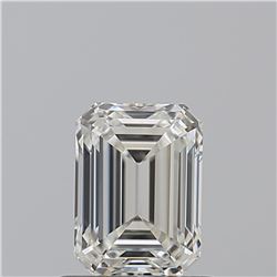 GIA/EMERALD/H/VVS1/0.81ct