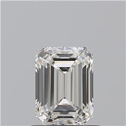 GIA/EMERALD/G/VVS2/0.8ct