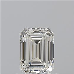 GIA/EMERALD/H/VVS2/0.7ct