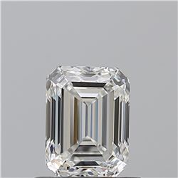 GIA/EMERALD/F/VS1/0.7ct