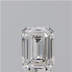 GIA/EMERALD/F/SI1/0.71ct