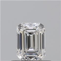 GIA/EMERALD/E/VVS1/0.5ct