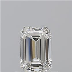 GIA/EMERALD/F/VS1/0.52ct