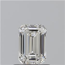 GIA/EMERALD/F/VS1/0.6ct