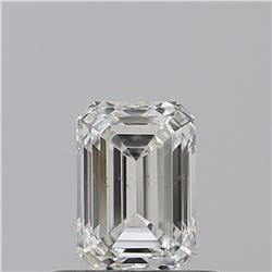 GIA/EMERALD/F/VS2/0.54ct