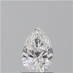 GIA/PEAR/E/SI2/0.7ct