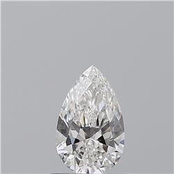 GIA/PEAR/E/VVS1/0.52ct