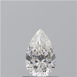 GIA/PEAR/H/VVS1/0.51ct