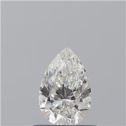 GIA/PEAR/H/VVS1/0.52ct