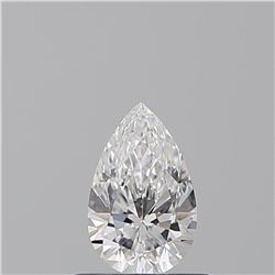 GIA/PEAR/D/VS2/0.5ct
