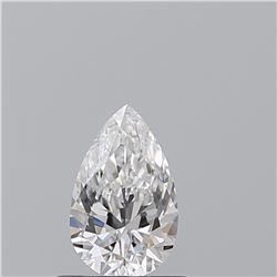 GIA/PEAR/E/SI1/0.5ct