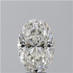 GIA/OVAL/F/VVS2/5.09ct