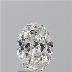 GIA/OVAL/H/VVS1/1ct