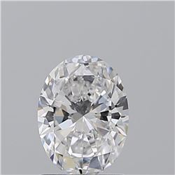 GIA/OVAL/D/SI1/1.01ct