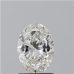 GIA/OVAL/H/SI1/1.01ct