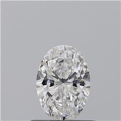 GIA/OVAL/E/SI1/0.52ct