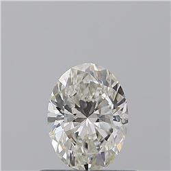 GIA/OVAL/H/SI1/0.51ct