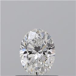 GIA/OVAL/E/SI2/0.5ct